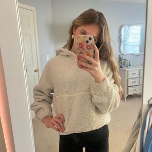 Cozy Cream Sherpa Hoodie